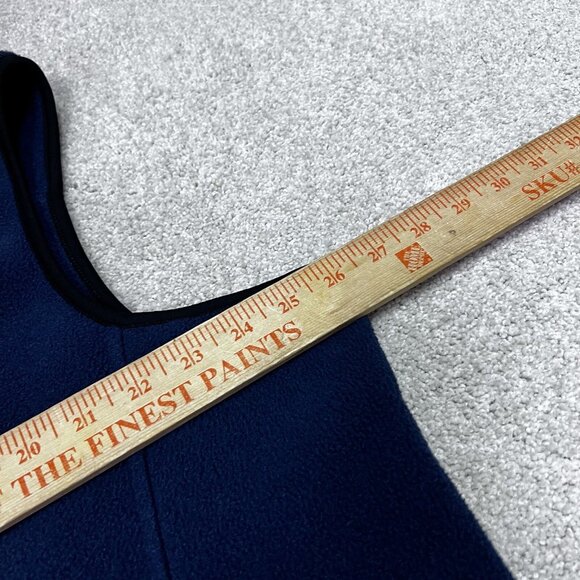 Eddie Bauer Vest Polar Plunge Men’s Blue Sleeveless Full Zip Size 2XL - Picture 3 of 10